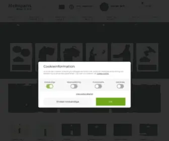 Nettoparts.se(Billiga reservdelar & tillbehör till alla vitvarumärken) Screenshot