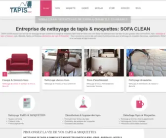 Nettoyage-Tapis-Moquette.com(Tél) Screenshot