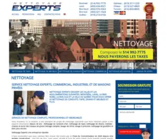 Nettoyageexperts.com(Nettoyage Experts) Screenshot