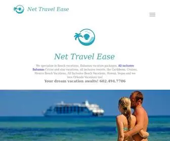 Nettravelease.com(Beach Vacation Packages & Cruises to Bahamas) Screenshot