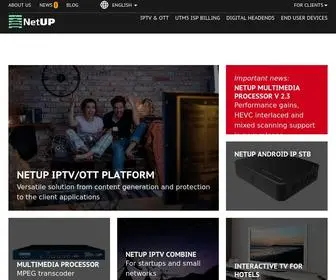 Netup.tv(IPTV/OTT solutions for Internet service providers) Screenshot