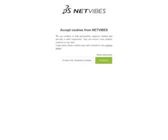 Netvibes.com(Your Personal Dashboard) Screenshot