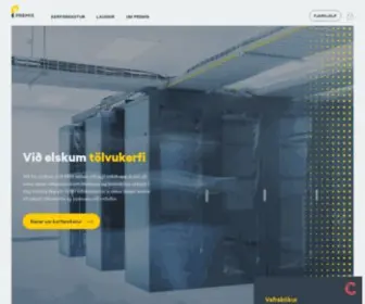 Netvistun.is(Við elskum tölvukerfi) Screenshot
