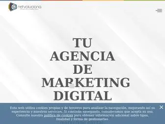 Netvoluciona.es(Agencia de Comunicación y Marketing Digital) Screenshot
