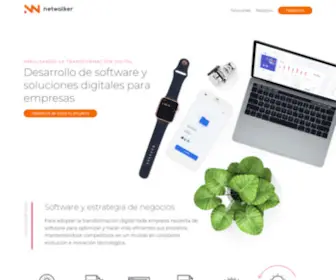 Netwalker.cl(Desarrollo de Software y Soluciones Digitales Para Empresas) Screenshot