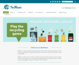 Netwaste.com.au(NetWaste) Screenshot