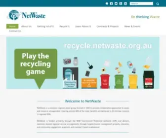 Netwaste.org.au(NetWaste) Screenshot