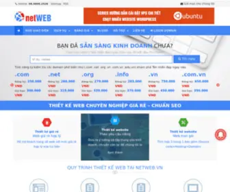 Netweb.vn(Công ty Thiết Kế Website Giá Rẻ Uy Tín) Screenshot