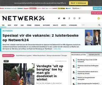 Netwerk24.com(Netwerk 24) Screenshot