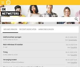 Netweters.be(De Netweters) Screenshot