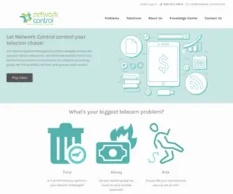 Network-Control.com(Telecom & Wireless Expense Management Company) Screenshot