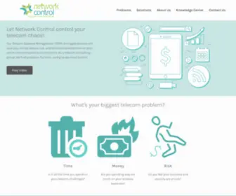Network-Control.net(Telecom & Wireless Expense Management Company) Screenshot