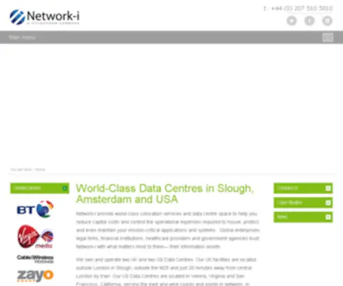 Network-I.net(Network-i Tier 3 Data Centers) Screenshot