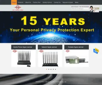 Network-Jammer.com(Quality Mobile Phone Signal Jammer & Network Signal Jammer Manufacturer) Screenshot