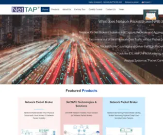 Network-Packet.com(Quality network packet broker & network tap factory from china) Screenshot
