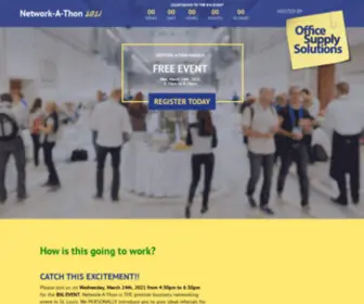 Networkathon.com(Office Supply Solutions presents Network) Screenshot