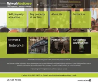 Networkauctions.co.uk(Network Auctions) Screenshot