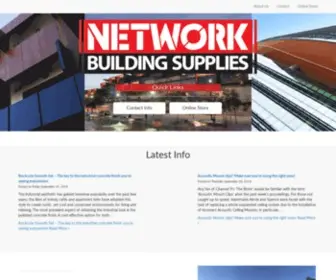 Networkbuilding.com.au(Network Building Supplies) Screenshot