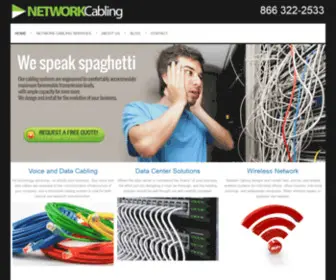 Networkcabling.com(Network Cabling) Screenshot