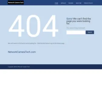 Networkcameratech.com(Network Camera Tech) Screenshot