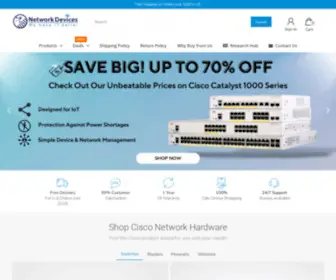 Networkdevicesinc.com(Network Devices Inc) Screenshot