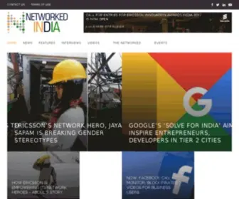Networkedindia.com(Networked India) Screenshot