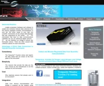 Networkedrobotics.com(FDA Scientific Network Data Collection and Monitoring) Screenshot