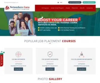 Networkersguru.com(CCNA) Screenshot