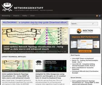 Networkgeekstuff.com("The network) Screenshot