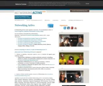 Networkingactivo.com(Networking Activo) Screenshot