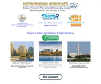 Networkingadvocate.com(Networking Events) Screenshot