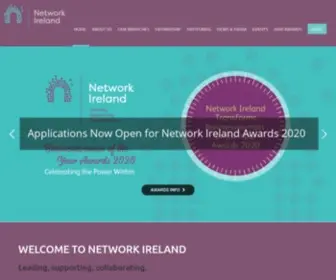 Networkireland.ie(Network IrelandHome) Screenshot