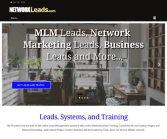 Networkleads.com(MLM Leads) Screenshot