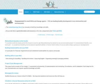 Networklearning.org(NGO) Screenshot