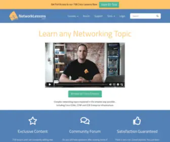 Networklessons.com(Networking in Plain English) Screenshot