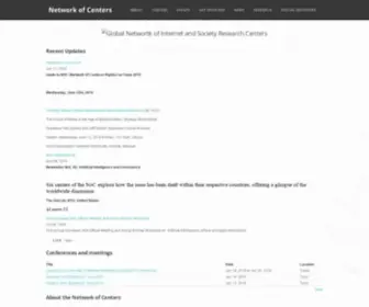 Networkofcenters.net(Network of Centers) Screenshot