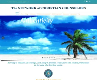 Networkofchristiancounselors.com(Network Of Christian Counselors) Screenshot