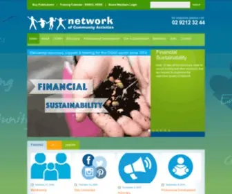 Networkofcommunityactivities.org.au(Network of Community Activities) Screenshot