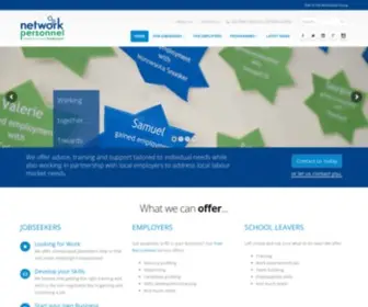 Networkpersonnel.org.uk(Network Personnel) Screenshot