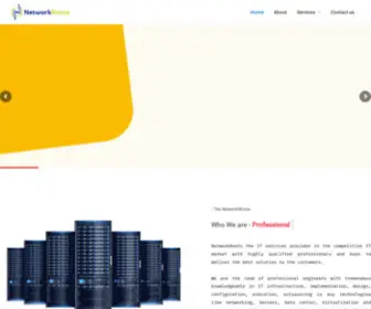 Networkroots.com(A Complete Network World Solutions) Screenshot