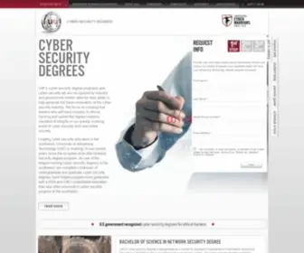 Networksecuritydegree.com(Cyber Security Degrees at University of Advancing Technology) Screenshot