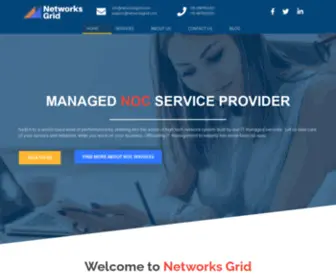 Networksgrid.com(Outsourced Network Monitoring & NOC Services) Screenshot