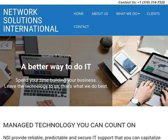 Networksolutionsintl.com(Computer Networking & Administration) Screenshot