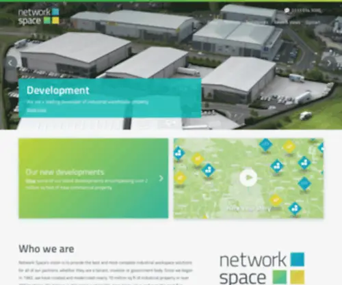 Networkspace.co.uk(Industrial Units To Let) Screenshot