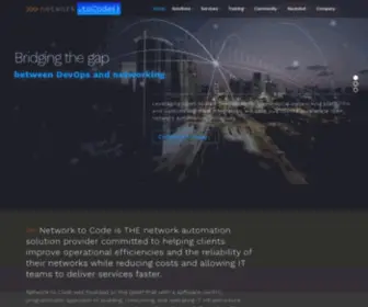 Networktocode.com(Network to Code) Screenshot