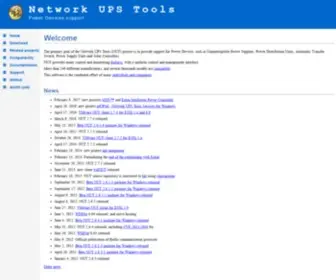Networkupstools.org(Network UPS Tools) Screenshot