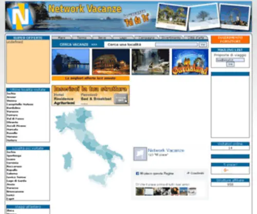 Networkvacanze.com(Offerte hotel) Screenshot