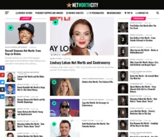 Networthcity.com(All Celebrity Net Worth) Screenshot