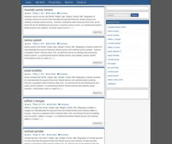 Networthpage.com(Net Worht Page) Screenshot