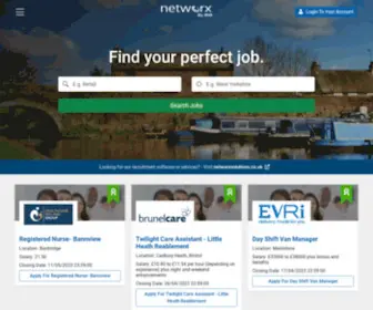 Networxrecruitment.com(Find your perfect job) Screenshot
